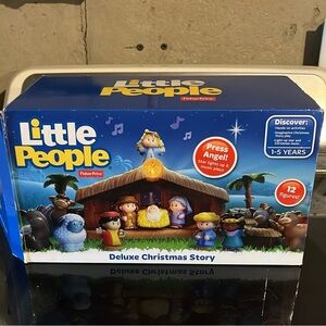 Little People Deluxe Christmas Story Set